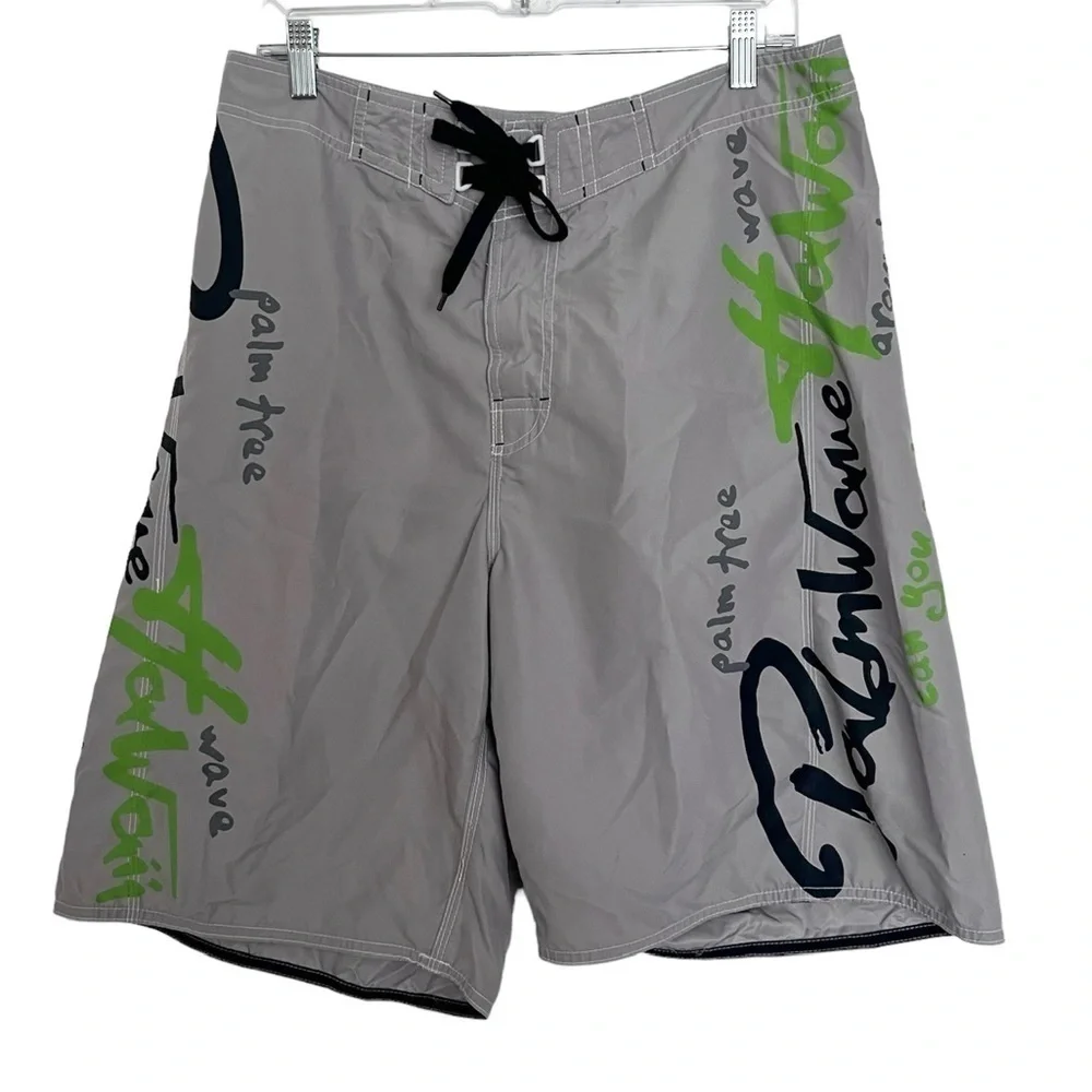 Palmwave Gray Boardshorts W32